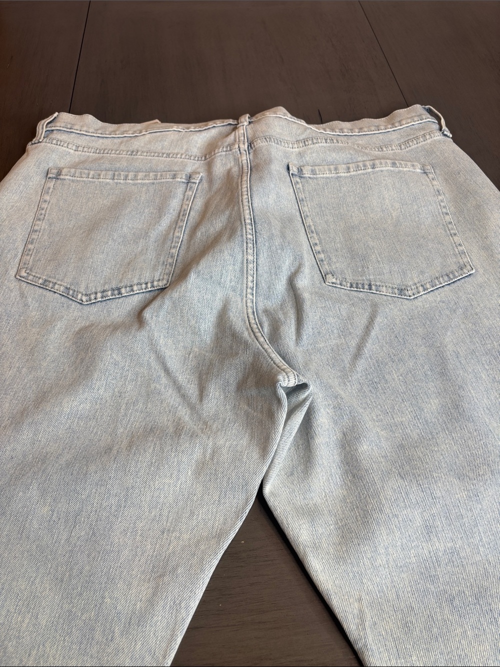 💙 Banana Republic High Rise Crop Bootcut Jeans Women’s 35 Light Wash Stretch 💙 - Picture 11 of 11